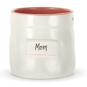 DEMDACO Mom Ceramic Stoneware Planter Cachepot